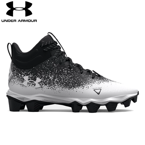 Black under armour spotlight cleats hotsell