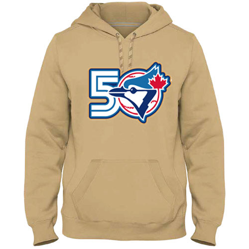 Bulletin Toronto Blue Jays Anniversary Patch Hoodie - Wheat