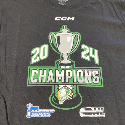 2024 CCM London Knights OHL Champion Tees