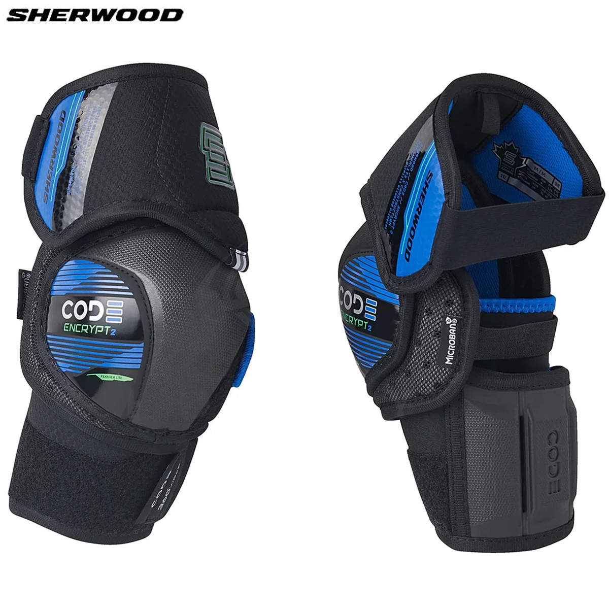 Sherwood CODE Encrypt 2 Junior Elbow Pad