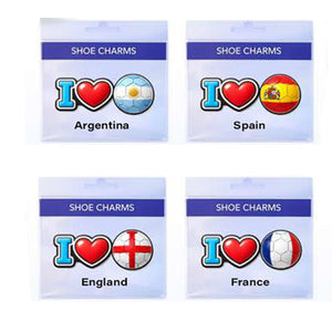 World Cup Shoe Charms - 2-Pack
