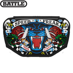Battle Novelty Football Back Plate