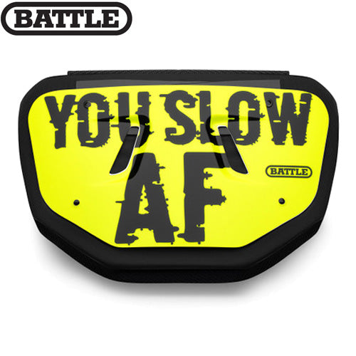 Battle Back Plate Novelty