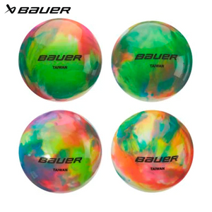 Bauer Road Hockey Ball - Multicolour 4 Pack