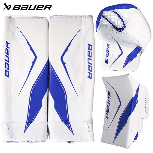 Bauer Vapor Flylite Senior Full Set (White/Blue)