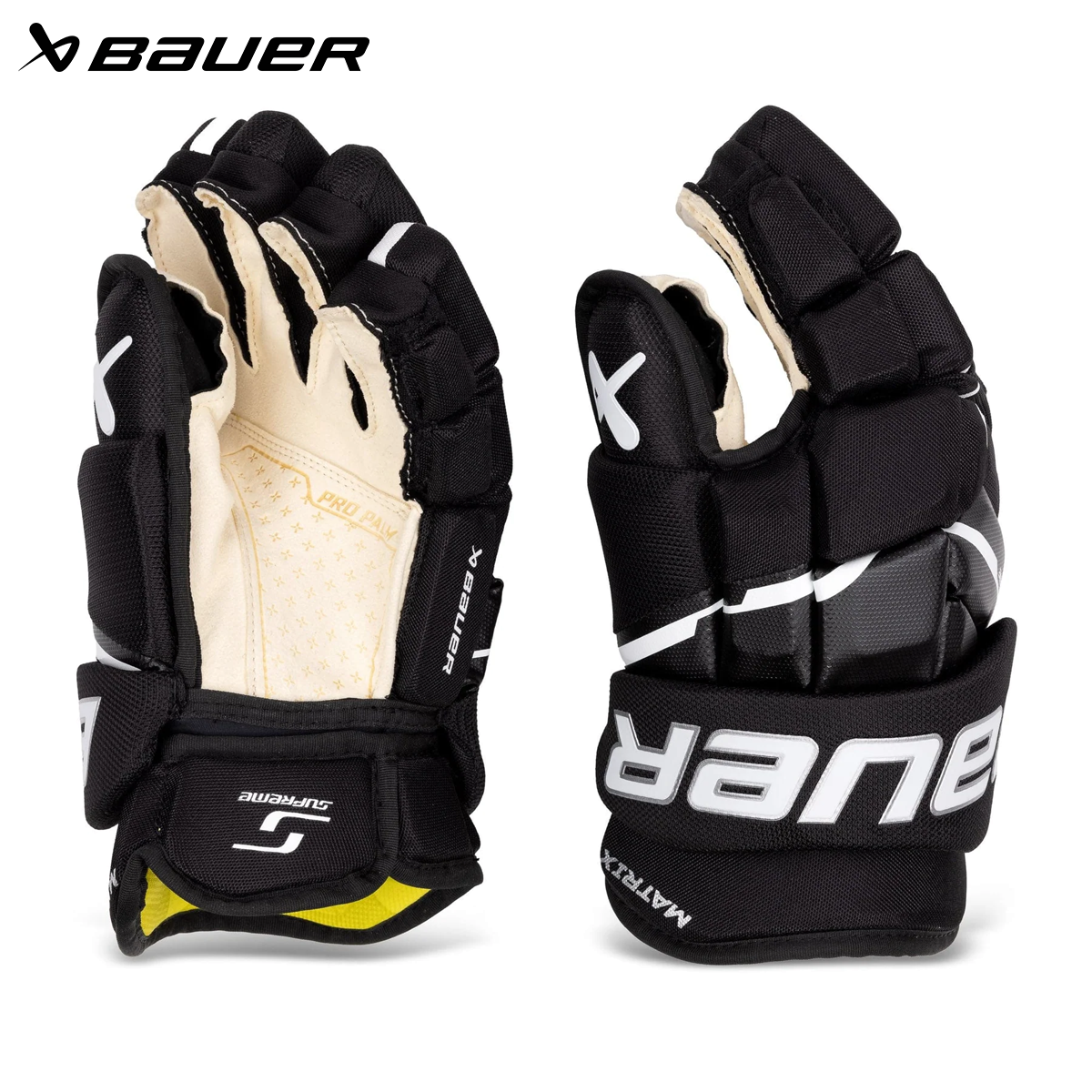 Bauer Supreme Matrix Intermediate Hockey Glove - 2023