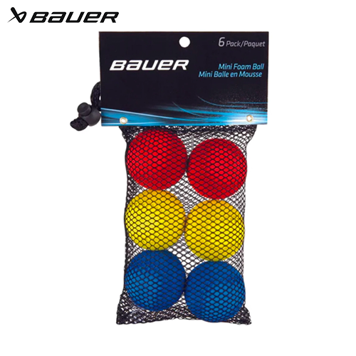 Bauer Mini Stick Balls - 6 Pack
