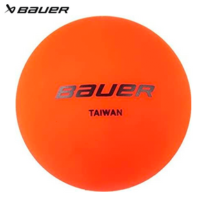 Bauer Warm Road Hockey Ball - Orange SIngle