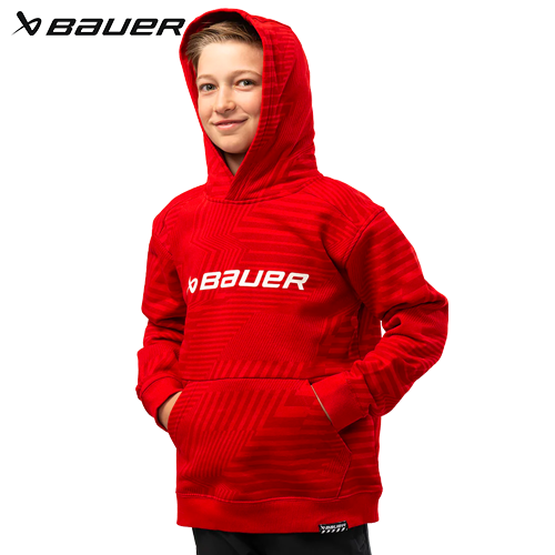 Bauer Graphic Stripe Youth Hoodie