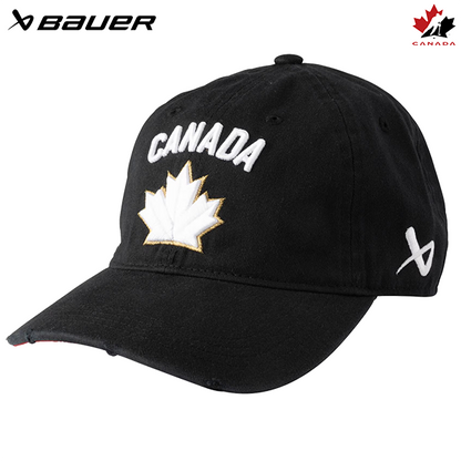Bauer Hockey Canada Distressed Adjustable Hat