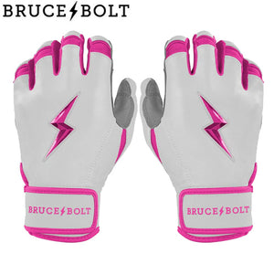 Bruce Bolt Short Cuff Chrome Series Batting Glove