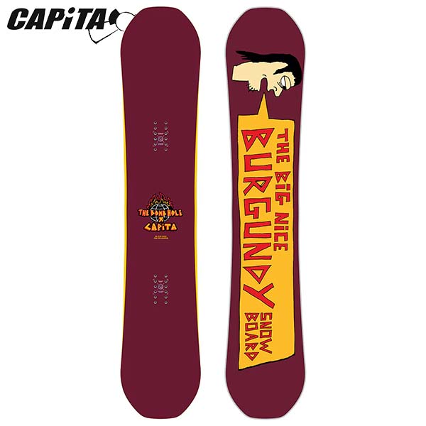 Capita Big Nice Burgundy Men's Snowboard