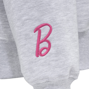 Barbie™ x CCM Grey Embroidered Hoodie - Youth