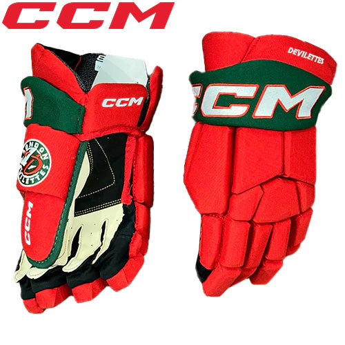 CCM HG85C London Devilettes Junior Hockey Glove