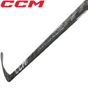 CCM Ribcor Trigger Unleashed Pro Black/Chrome Intermediate Hockey Stick