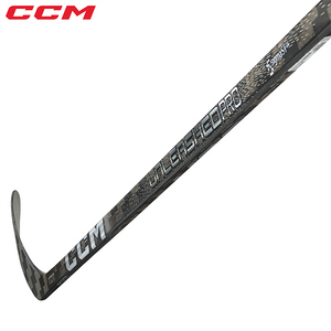 CCM Ribcor Trigger Unleashed Pro Black/Chrome Youth Hockey Stick