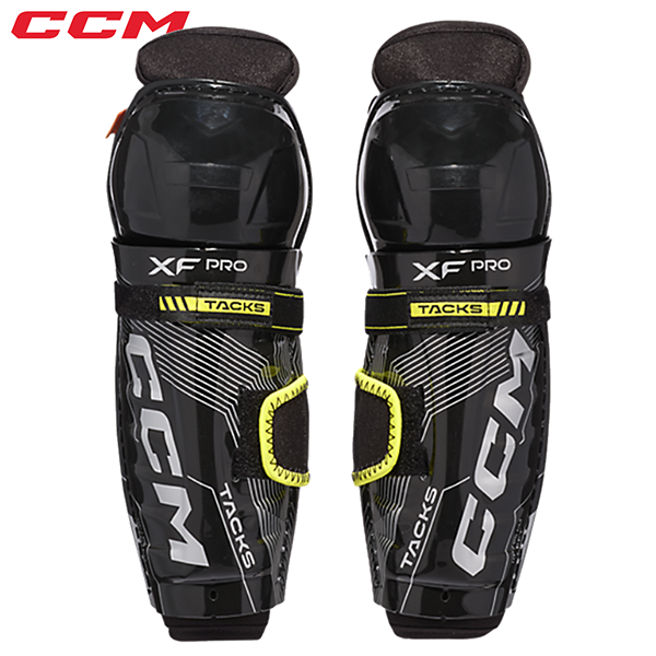 CCM Tacks XF Pro Youth Hockey Shin Pads