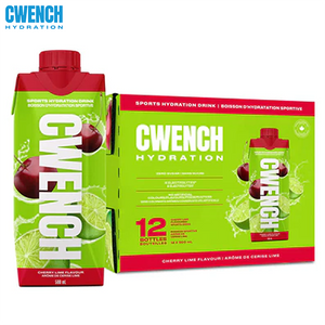 CWENCH Hydration Bottle (12 Pack Case of singles Ready-To-Drink)