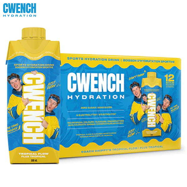 CWENCH Hydration Bottle (12 Pack Case of singles Ready-To-Drink)