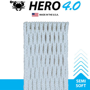 ECD Hero 4.0 Semi-Soft Mesh - White