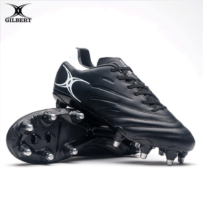 Gilbert Icon Leather 8S Rugby Shoe