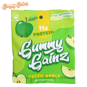Gummy Gainz Protein Candy Pack - Green Apple