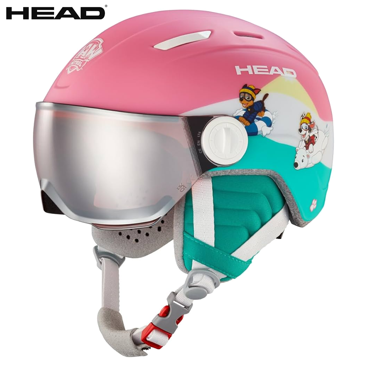 Head Paw Patrol Helmet With Visor