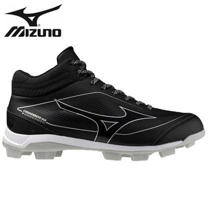 Mizuno CushionRevo Diamond Mid TPU - Black
