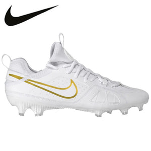 Nike Huarache 9 Varsity Field Lacrosse Shoe - White/Gold