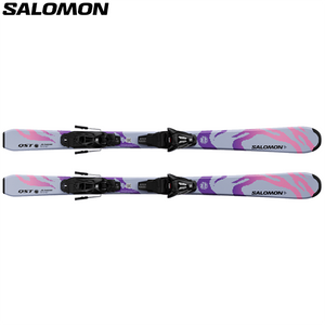 Salomon QST Cosmic + C5 GW/L6 GW Junior Skis - 2027