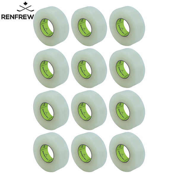 Renfrew 12-Pack Clear 1" Hockey Tape