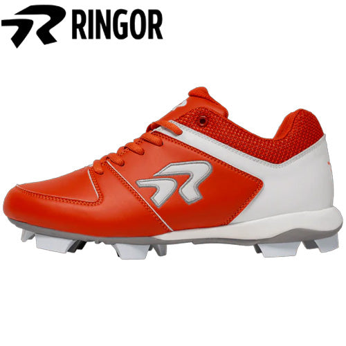 Ringor Flight Softball Cleat - Red