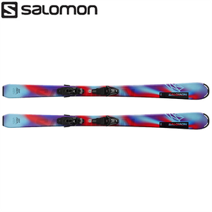 Salomon QST + C5 GW - 100cm/110cm/120cm Junior Ski 2025