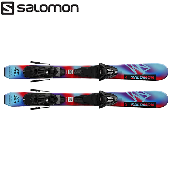 Salomon QST + C5 GW - 70cm/80cm/90cm Junior Ski 2025