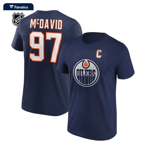 NHLPA Conner McDavid Edmonton Oilers Shirt