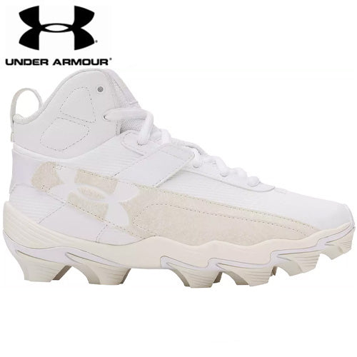 Under Armour Harper 10 RM Mid - White/Stone Jr.