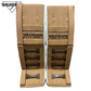 Vaughn Velocity VX1 Pro Carbon Senior Goalie Pad - Retro Fake Straps