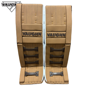 Vaughn Velocity VX1 Pro Carbon Senior Goalie Pad - Retro Fake Straps