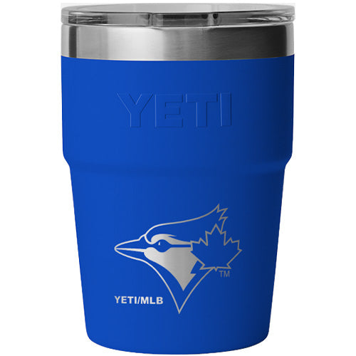 Yeti Rambler 16 oz. Stackable Tumbler BLUE JAYS