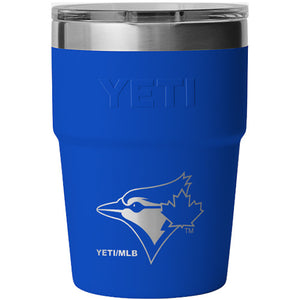 Yeti Rambler 16 oz. Stackable Tumbler BLUE JAYS