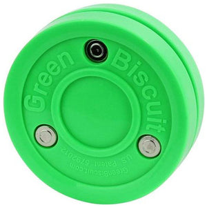 Green Biscuit Off-Ice Stick Handling Training Puck