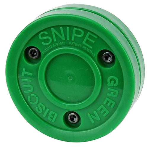 Green Biscuit Snipe Shooting Puck