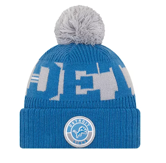 New Era Knit Toque- Detroit Lions