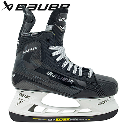 Bauer Supreme Matrix '22 with Pulse TI Intermediate Hockey Skates