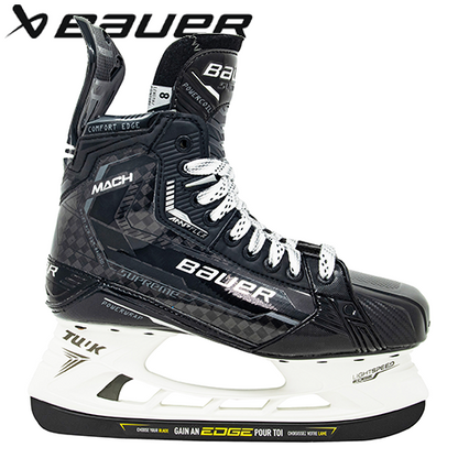 Bauer Supreme Mach with Pulse TI Senior Hockey Skate