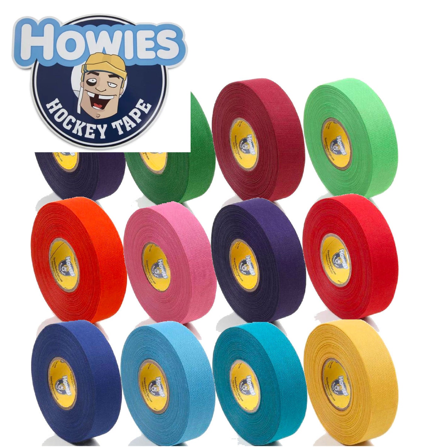 Howies 1" Cloth Coloured Tape