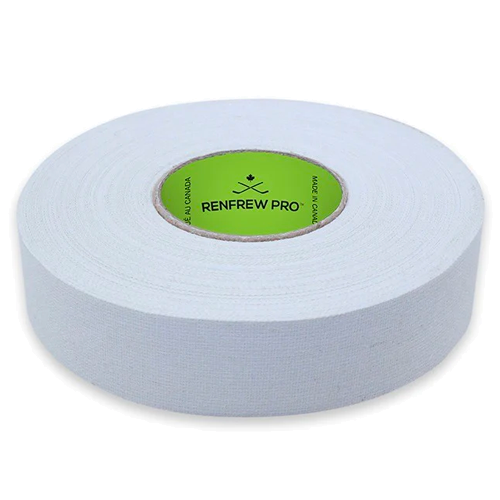 Renfrew 1" White Cloth Hockey Tape