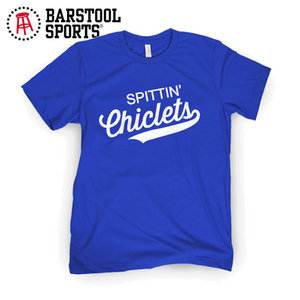 Barstool Spittin Chicklets Text Tee